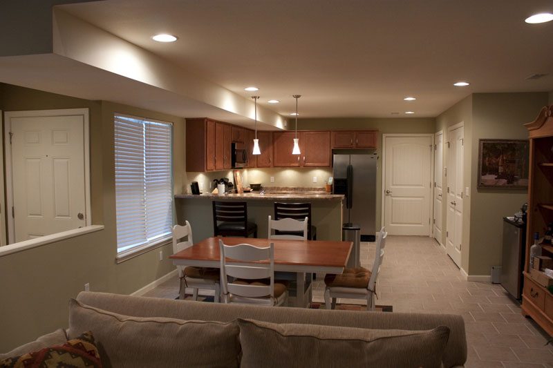 Open concept living room